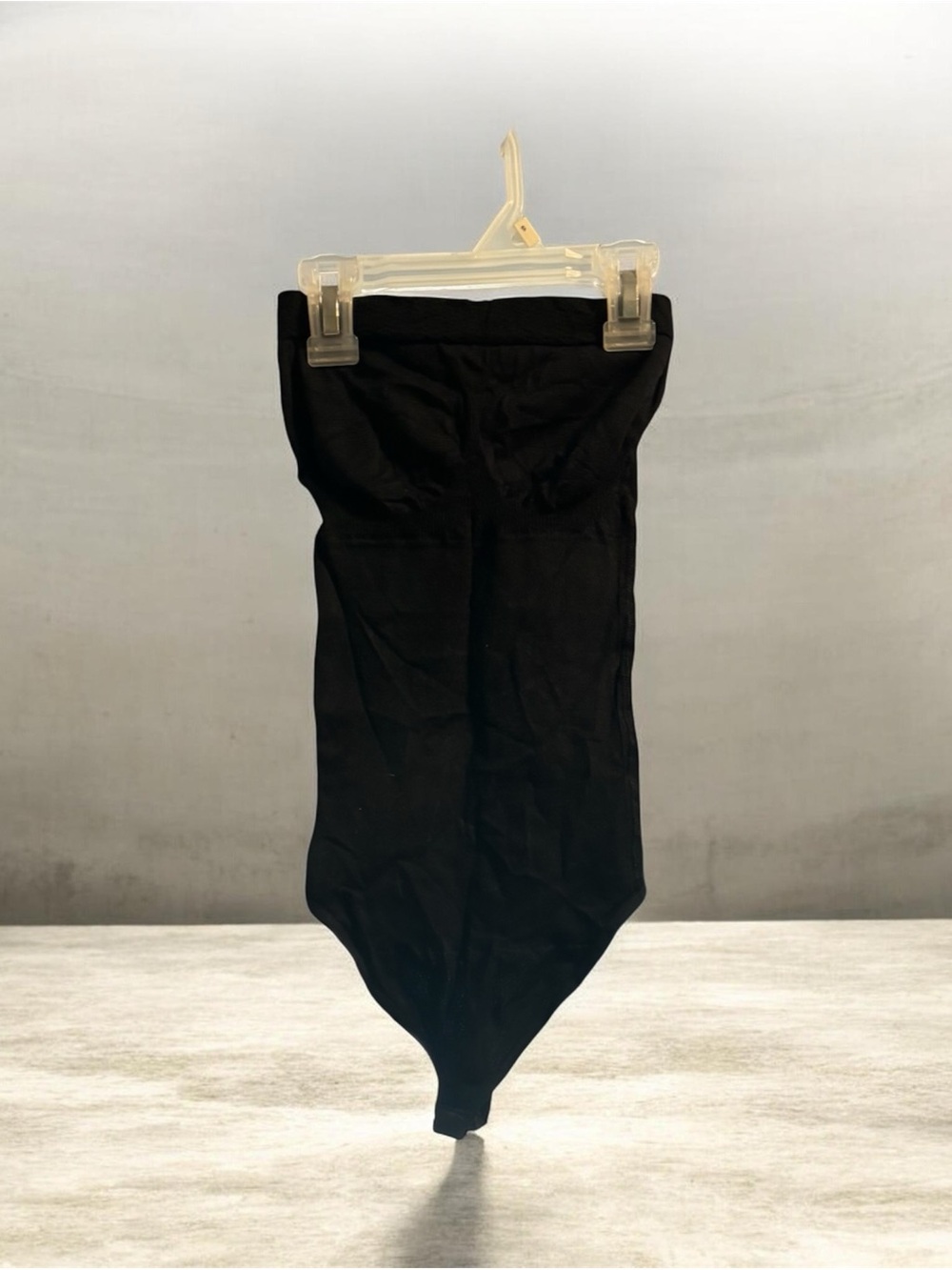 Black pull up leotard